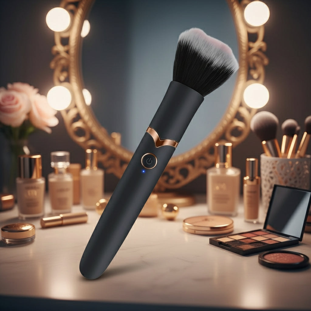 Luxury Makeup Brush & Facial Massager